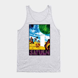 Visit Saturn! Tank Top